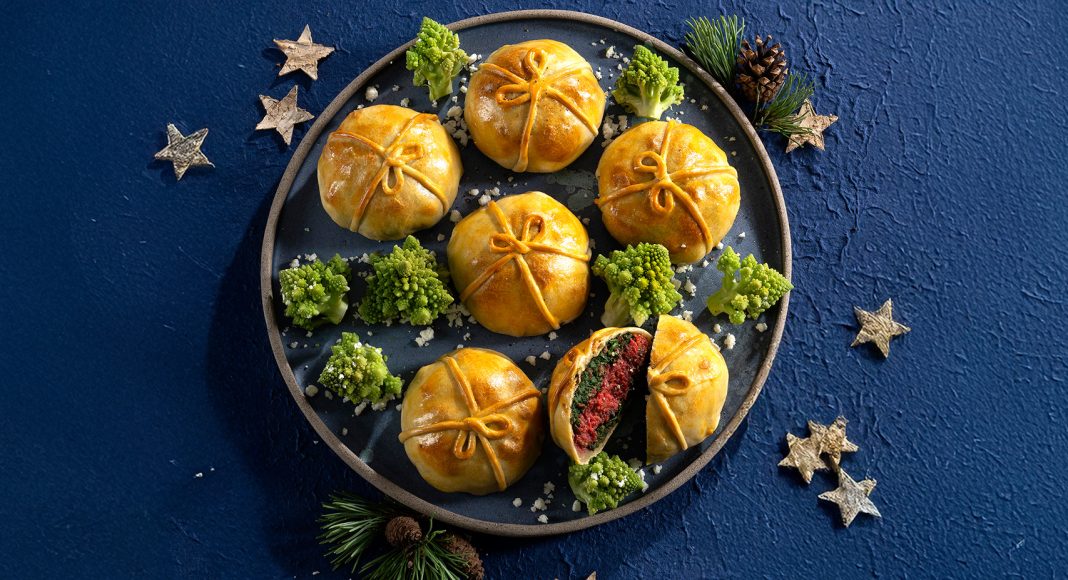 Mini wellington vegetariani