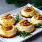 Ricottine al forno con miele al limone