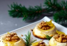 Ricottine al forno con miele al limone