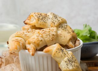 Mini cornetti di sfoglia