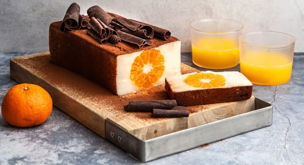 Budino clementine e cioccolato