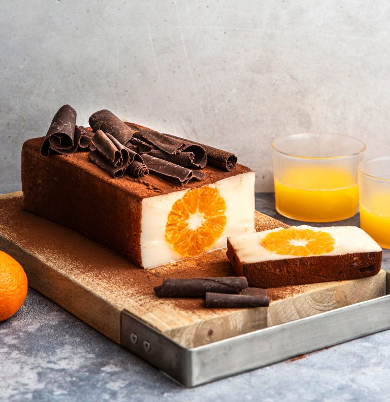 Budino clementine e cioccolato