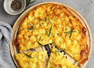 Focaccia di cavolfiore e ricotta