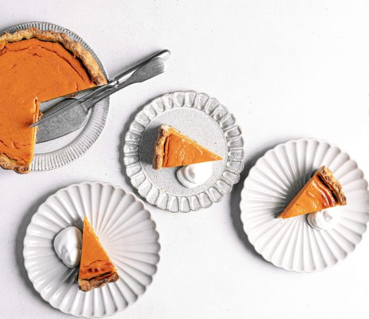 Carrot pie alla cannella con yogurt greco