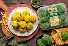 Polpettine di broccolo al forno con cuore filante