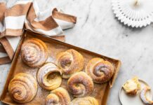 Chiacchiere-girelle al forno