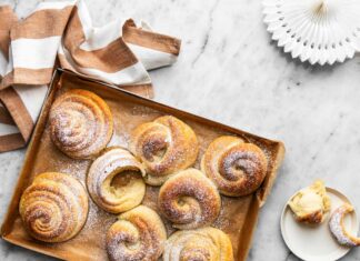 Chiacchiere-girelle al forno