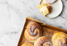 Chiacchiere-girelle al forno