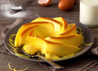 Dolce fiordilatte con vaniglia e zafferano