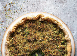 Sbrisolona salata di farro e broccoli