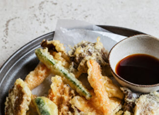Tempura vegetariana di verdure