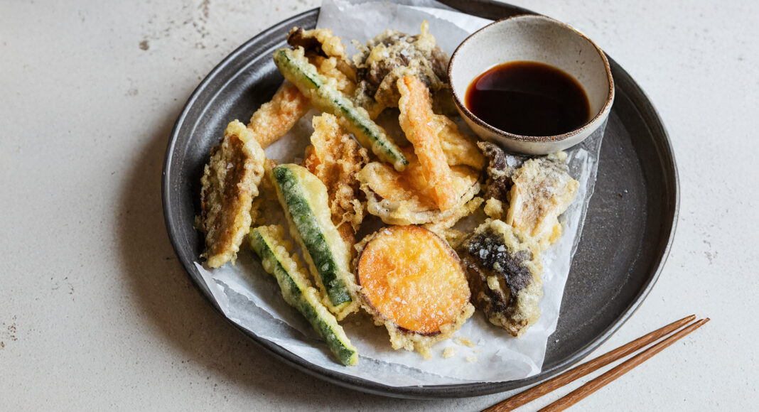 Tempura vegetariana di verdure