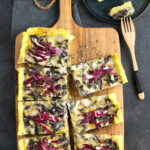 Torta salata di radicchio e patate