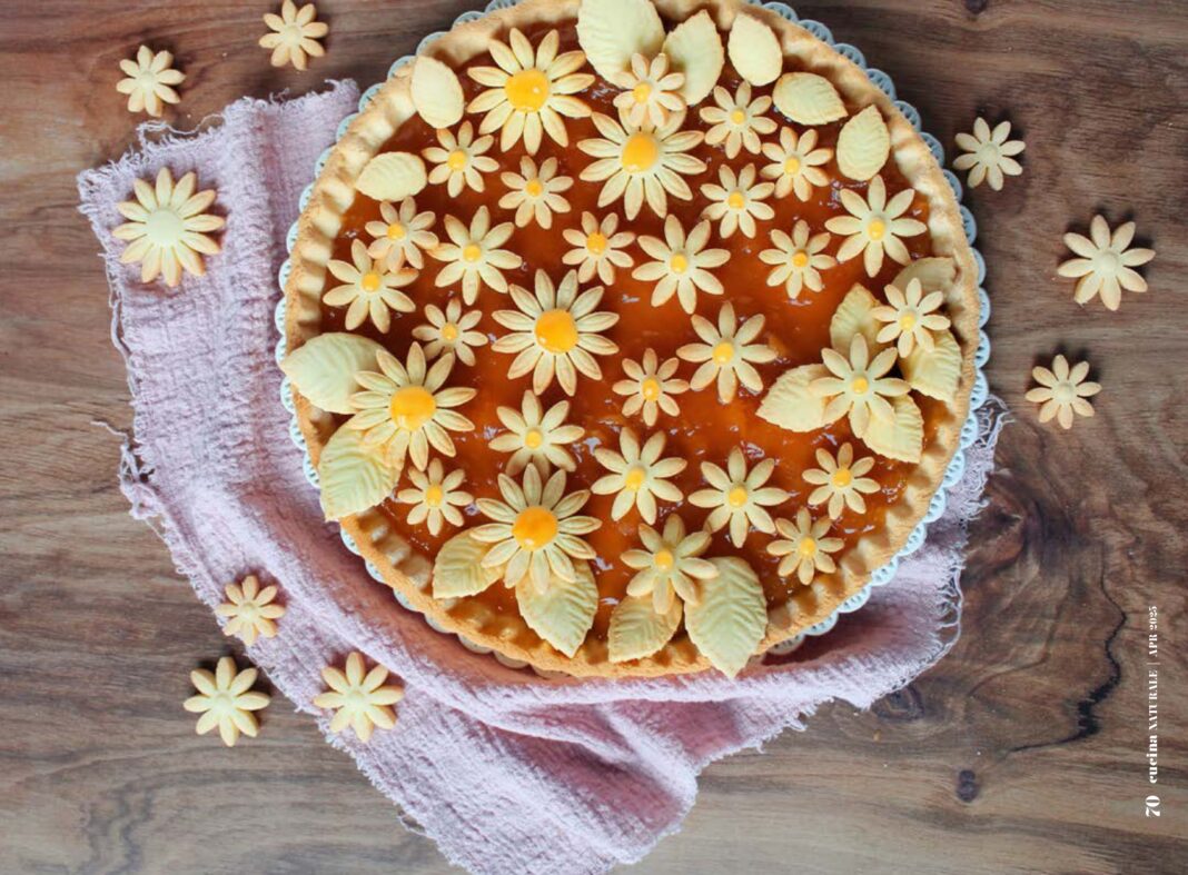 crostata floreale
