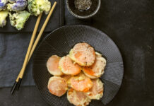 Patate dolci in tempura senza glutine