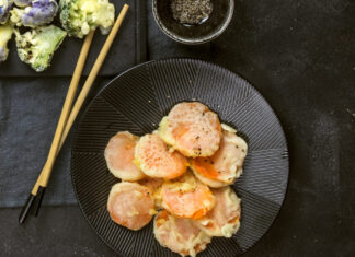 Patate dolci in tempura senza glutine