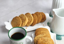 Biscotti di tahini alla vaniglia