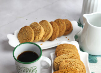 Biscotti di tahini alla vaniglia