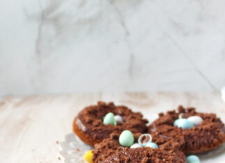 Ciambelline grano saraceno e cioccolato