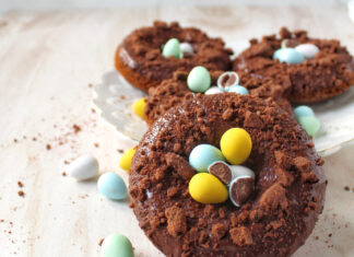 Ciambelline grano saraceno e cioccolato