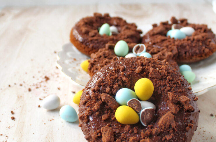 Ciambelline grano saraceno e cioccolato