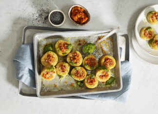 Gnocchi arrotolati con ragù di lenticchie