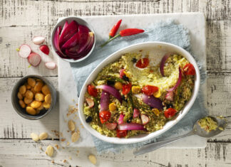 Risotto gratinato di primavera