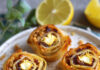 Rotolini dolci con feta e marmellata