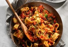 Calamarata vegan allo scoglio