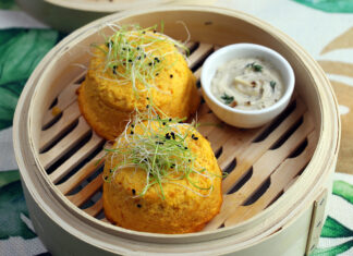 Flan di carote al vapore