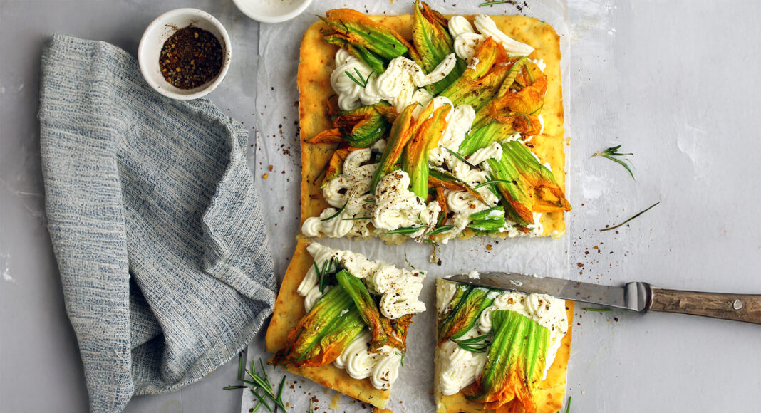 Focaccia veloce di ricotta senza glutine