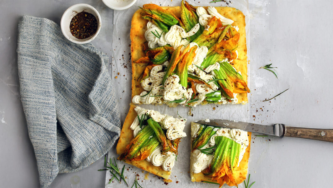 Focaccia veloce di ricotta senza glutine