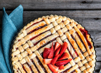 Strawberry pie