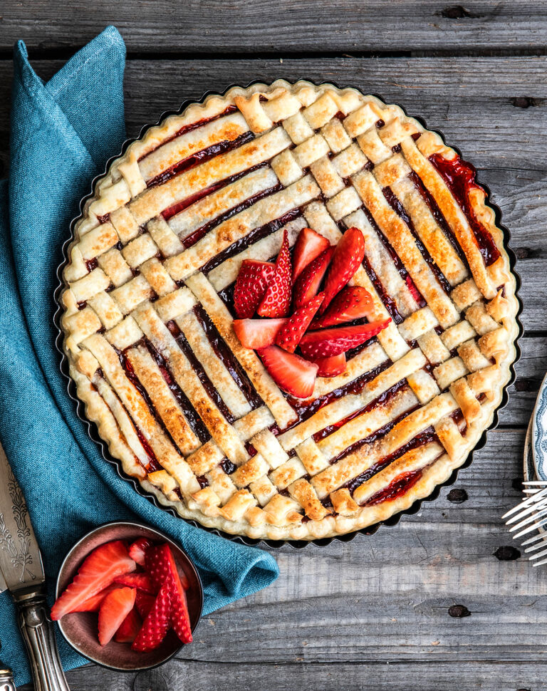 Strawberry pie
