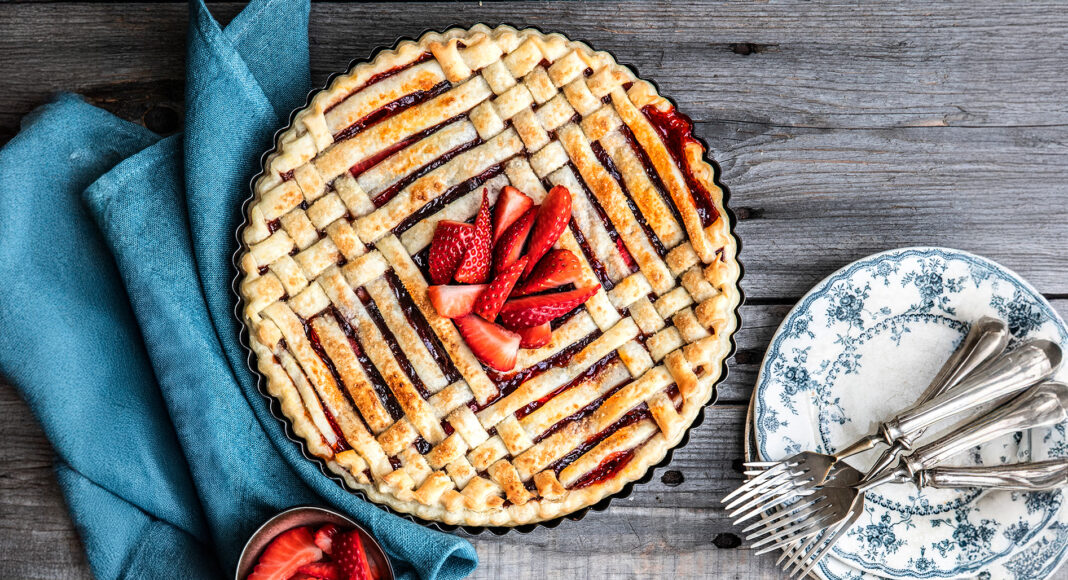 Strawberry pie