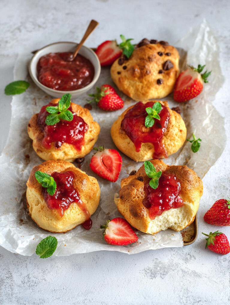 Brioche veloci senza glutine e senza latticini