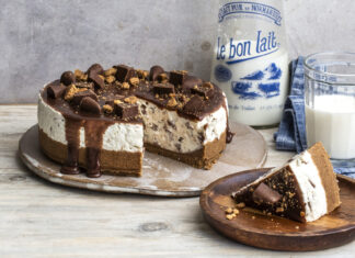 Cheesecake stracciatella