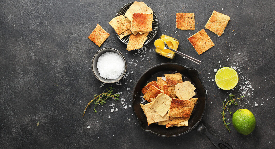 Chips di tofu