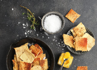 Chips di tofu