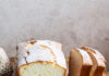 Plumcake bianco di riso, albumi e latte