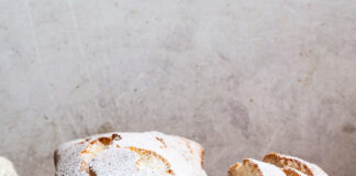 Plumcake bianco di riso, albumi e latte