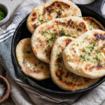 Ricotta cheese flatbread