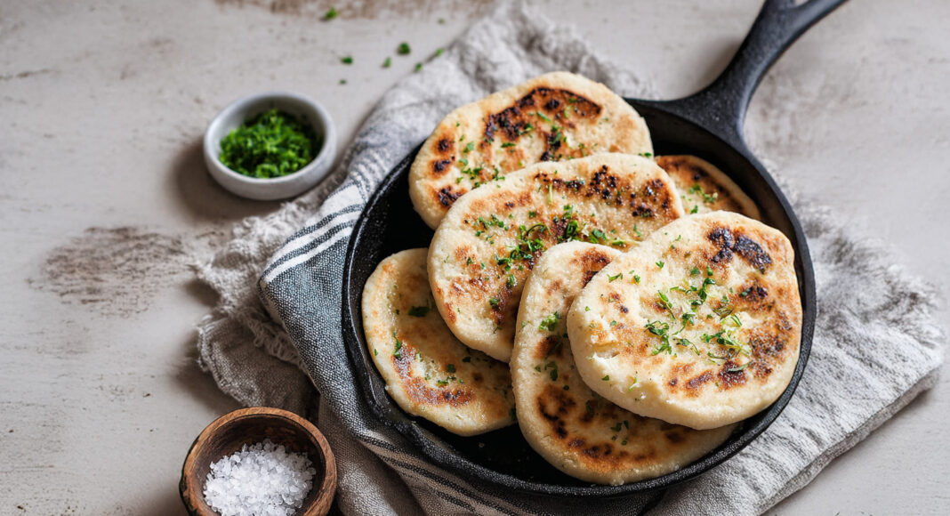 Ricotta cheese flatbread