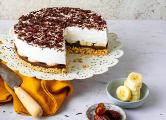 Banoffie pie ricetta light allo yogurt greco