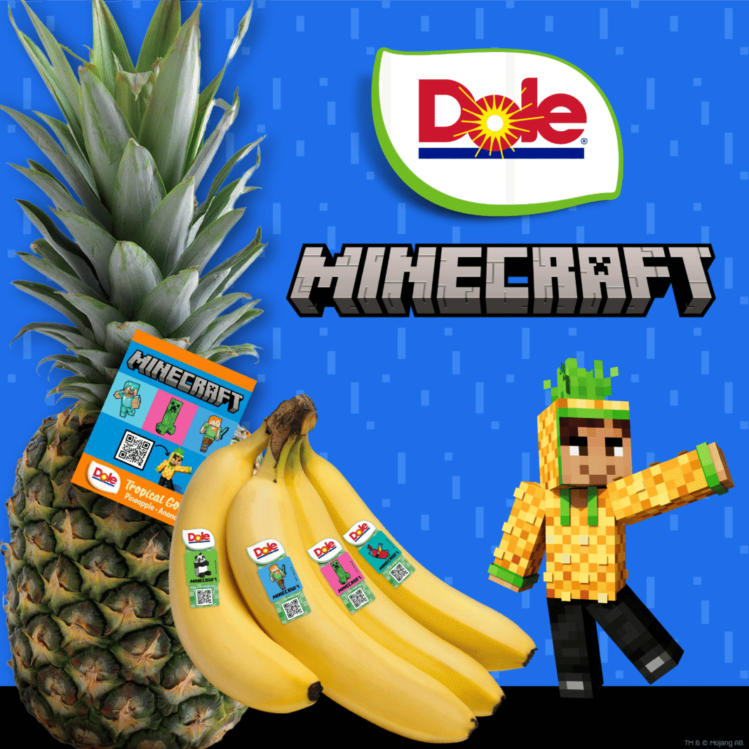 Dole_Minecraft_Phase 2_EU_3 Dole_Minecraft alimentazione sana e benessere digitale