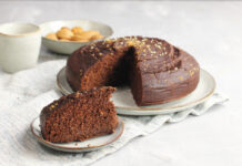 Torta di quinoa e datteri al cioccolato