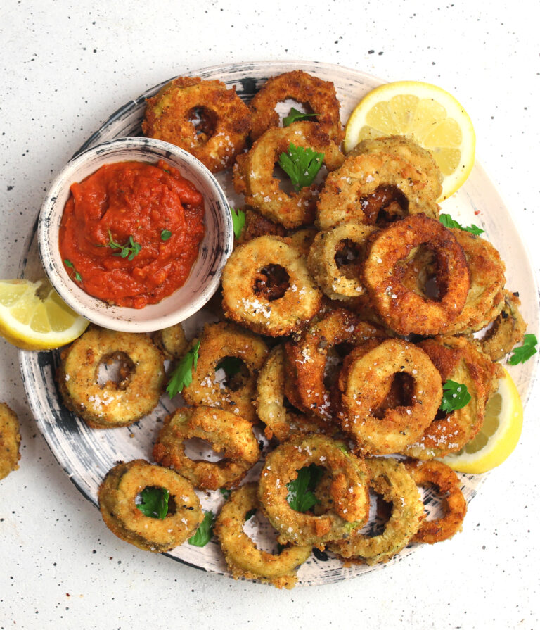 Calamarata fritta di melanzane