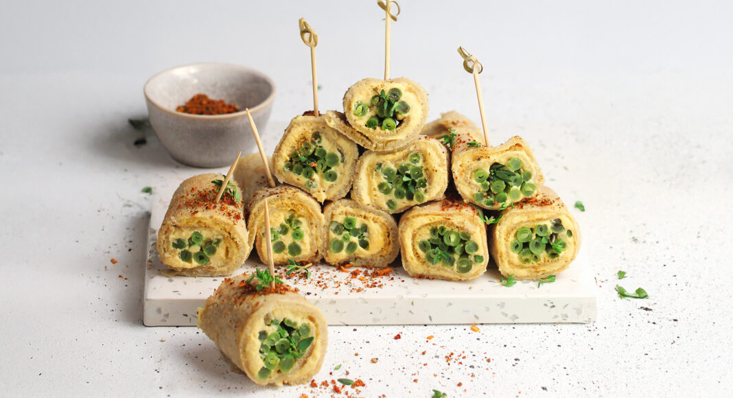 Crêpes di quinoa farcite