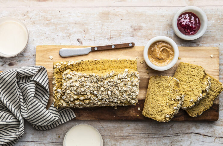 Pane fit di avena e ceci