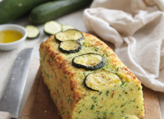 Panfocaccia di cuscus e zucchine